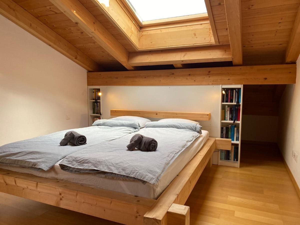 شقة Attic In The Alps Luzein المظهر الخارجي الصورة